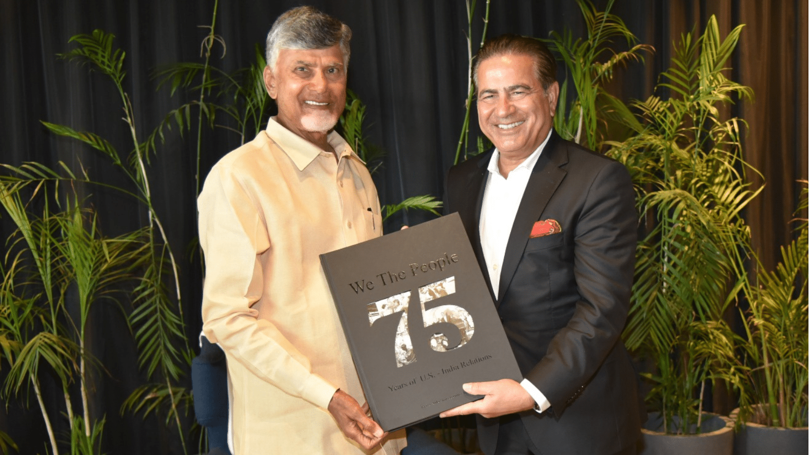 Shri Chandrababu Naidu in New Delhi.