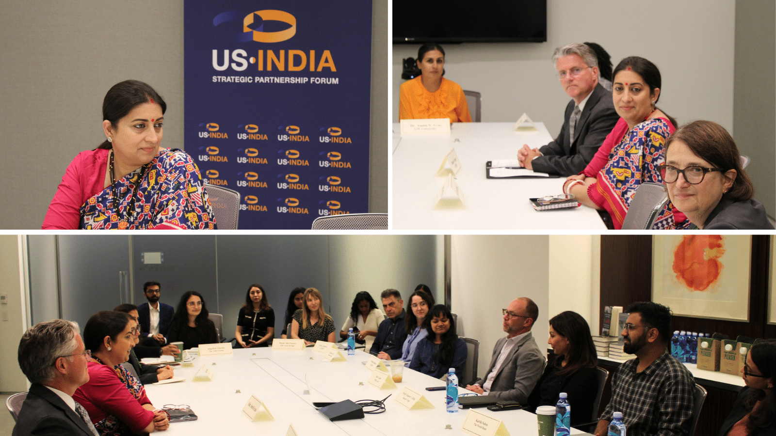 We were honored to host Ms. Smriti Z Irani